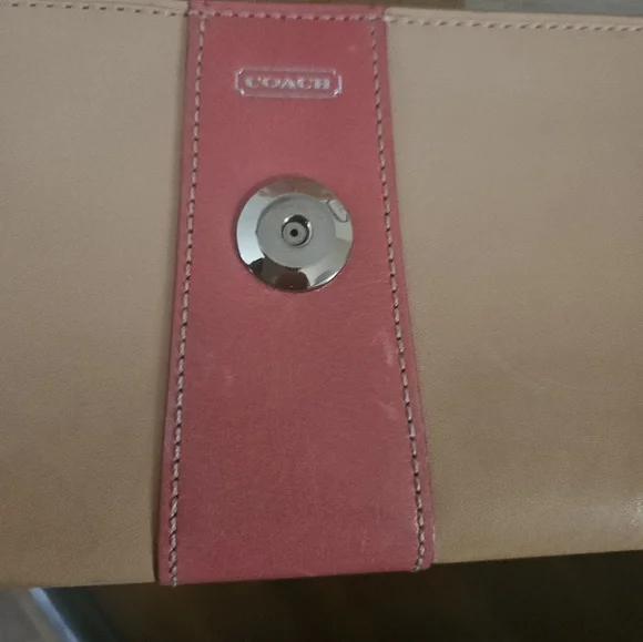 Coach Italian Leather Oversized Clutch - Picture 9 of 12
